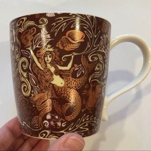 Starbucks Coffee metallic Bone China Mermaid Cup